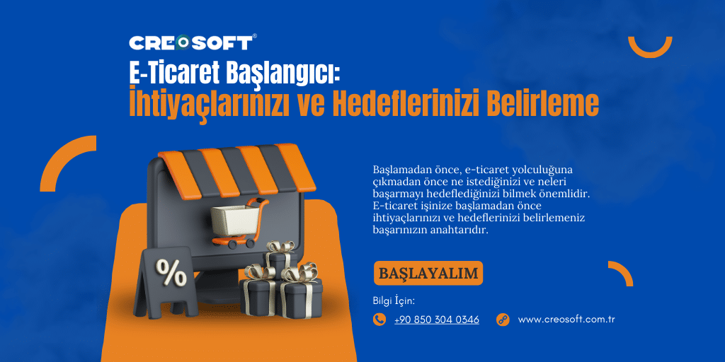 E-Ticaret Başlangıcı: İhtiyaçlarınızı ve Hedeflerinizi Belirleme